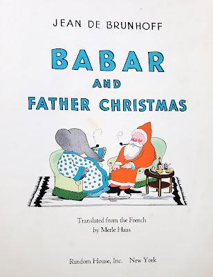 HAPPY HOLIDAYS: Celebrating with BABAR AND FATHER CHRISTMAS