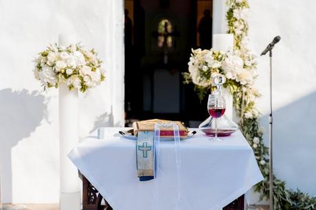Romantic Destination Wedding Athens White Florals