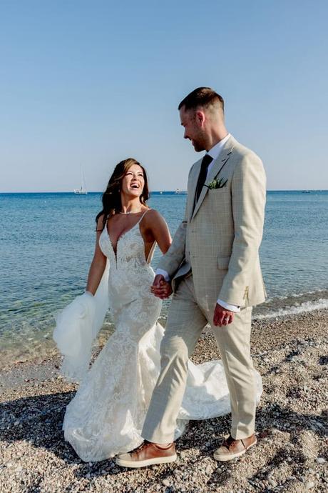 Summer Wedding Lythos White Blooms