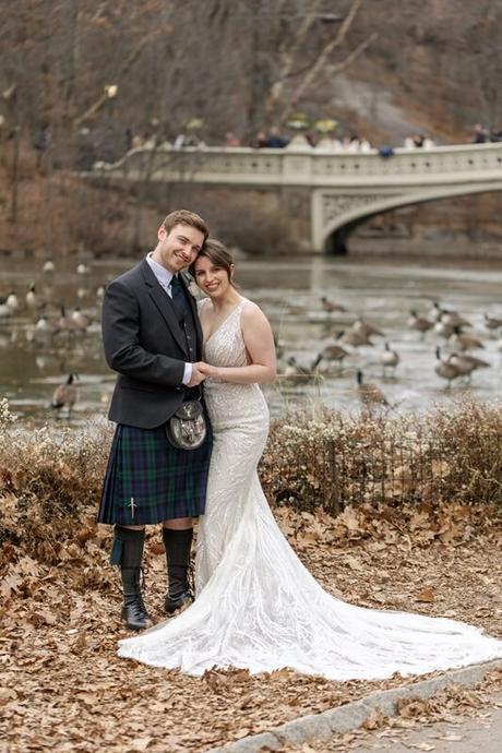Fallon and Ross’ December Wedding in the Ladies’ Pavilion