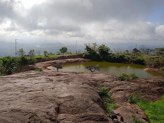 A small pond on top of kabbaladurga