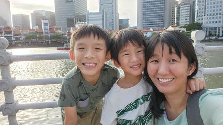 Happiness is... treasuring the time when the kids are still little