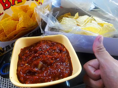tomato-based nacho dip