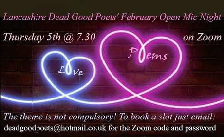 Lancashire Dead Good Poets' February Open Mic Night