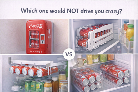 Image: Which Fridge Drink Setup Would Drive You Crazy the Least?