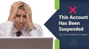My Blog Suspension