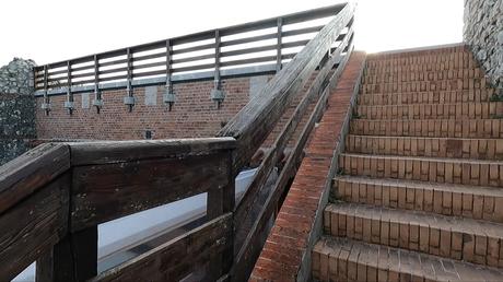drains lead to the panoramic terrace