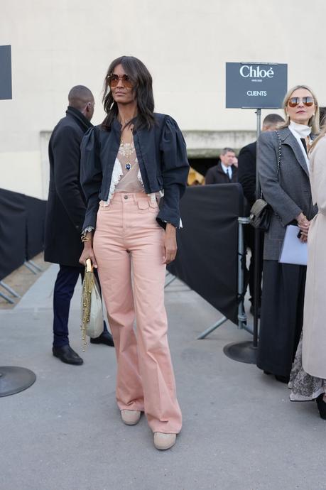 Liya Kebede Style, Street Style, Style Inspiration, Street Style, Denim Style, Colored Denim