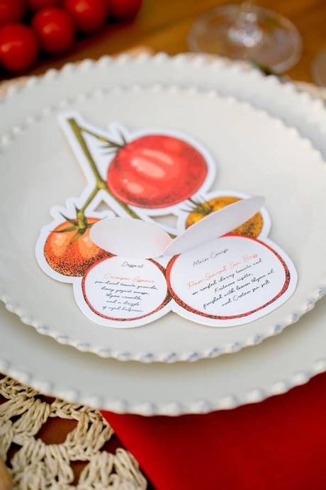 Gorgeous Styled Shoot With Bold Red Tablescape Inspired By Nature
