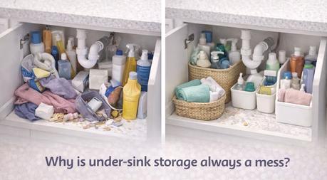 Image: Under-Sink Bathroom Storage: Why Is This Space Always a Mess?