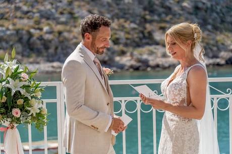 Summer Rhodes Wedding Romantic Touches