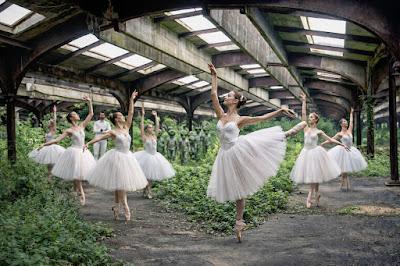 The train shed a Liberty State Park as you've never seen it