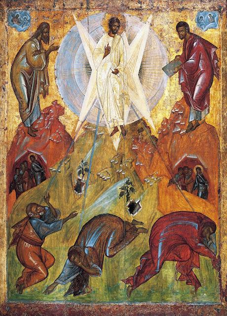 The vision and the voice. The transfiguration of Jesus.