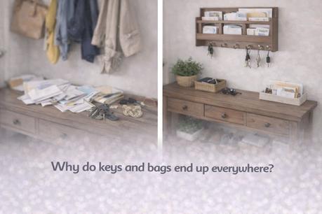 Image: Key and Mail Holder on Wayfair