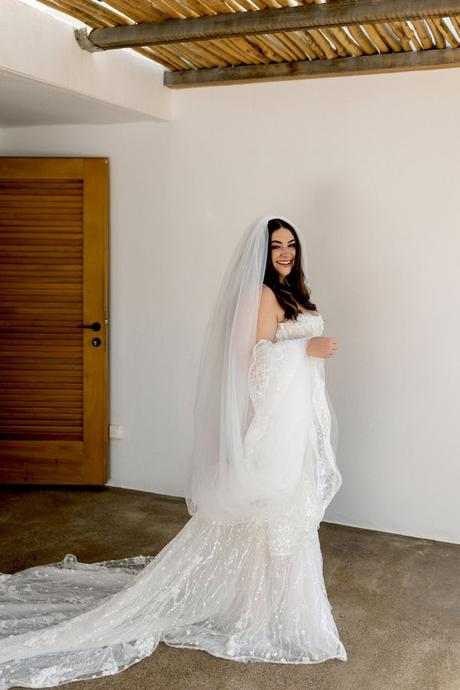 Romantic Destination Wedding Minos Beach Art Hotel