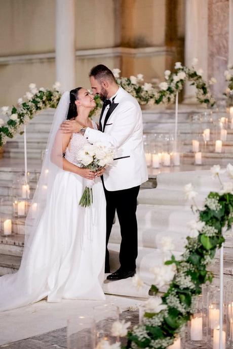 Romantic Summer Wedding Patra White Gold Details