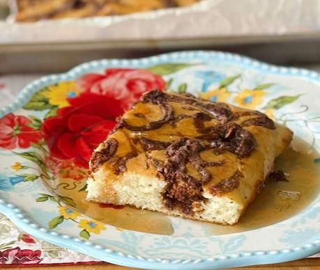 Cinnamon Swirl Pancake Bake