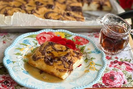 Cinnamon Swirl Pancake Bake