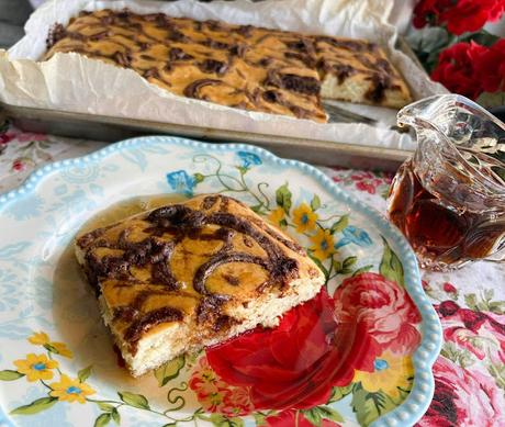 Cinnamon Swirl Pancake Bake