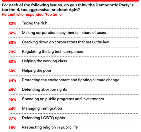 This Poll Shows What Democrats Think About Their Party