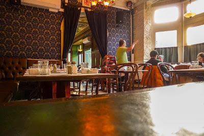 Over and under the table