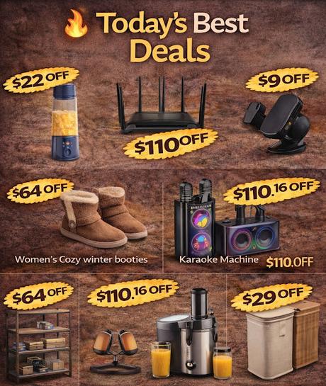 Image: Today’s Best Deals: Kitchen Gadgets, Tech Upgrades, Car Finds, and Home Essentials