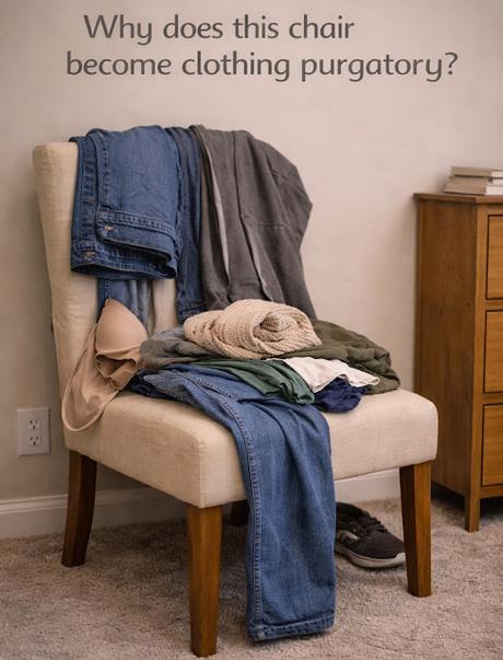Image: Why Does This Chair Become Clothing Purgatory?