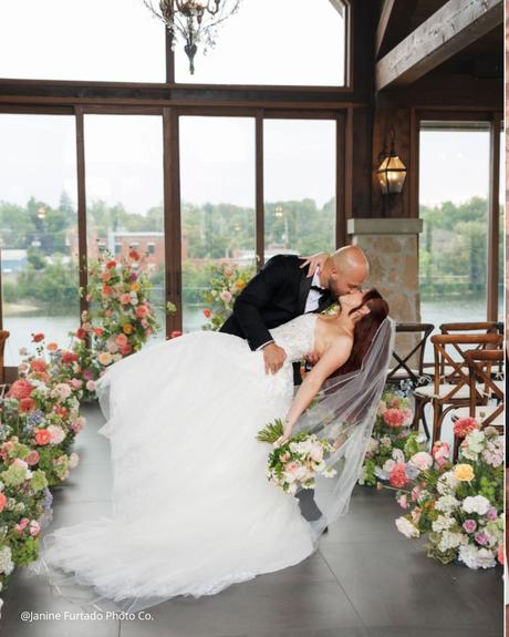 isabella ryan table real wedding bridesmaids gomsmen ceremony janine furtado photo co