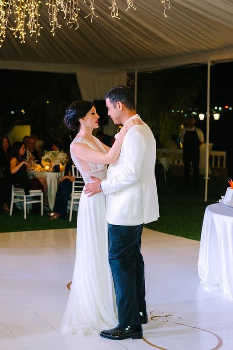 Chic Spring Wedding Gorgeous White Florals
