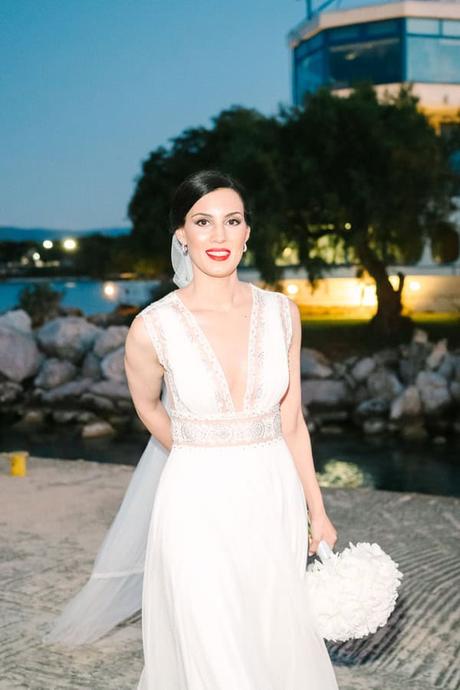 Chic Spring Wedding Gorgeous White Florals