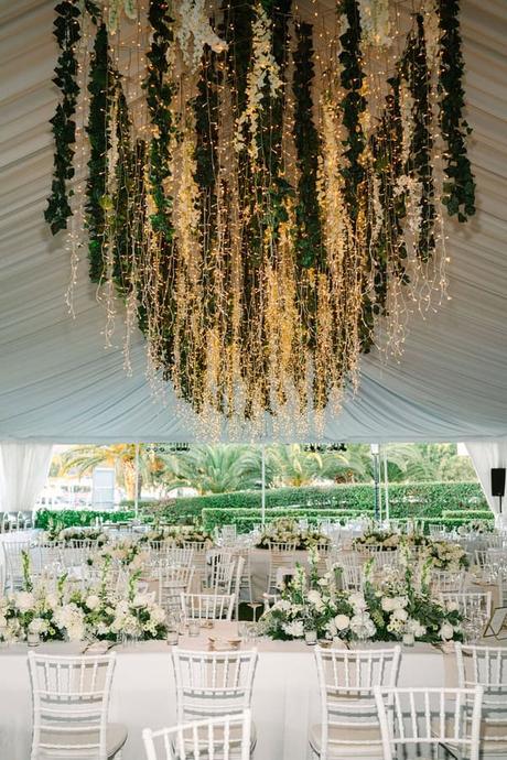 Chic Spring Wedding Gorgeous White Florals