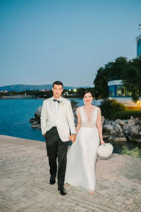 Chic Spring Wedding Gorgeous White Florals