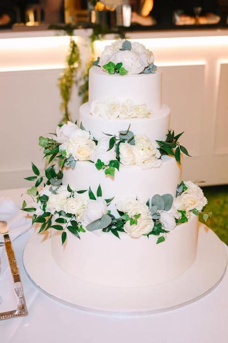Chic Spring Wedding Gorgeous White Florals