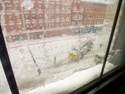 Window shots on snow day