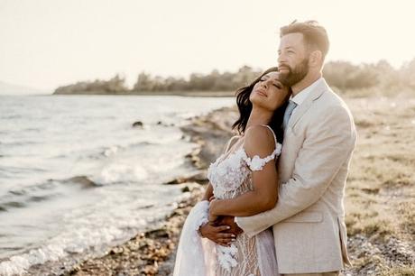 Chic All White Wedding