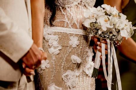 Chic All White Wedding