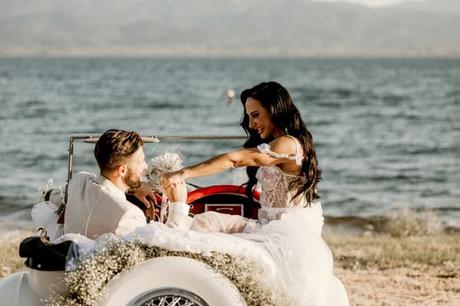 Chic All White Wedding