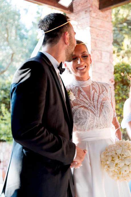 Romantic Wedding Athens White Pretty Florals