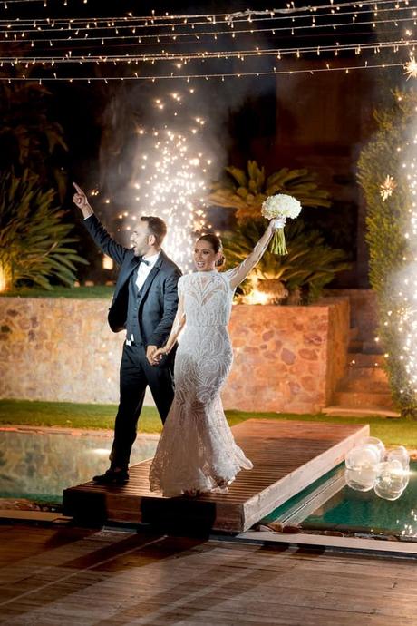 Romantic Wedding Athens White Pretty Florals