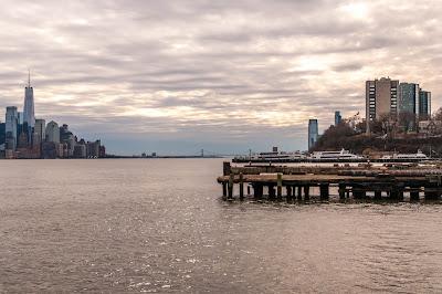 Down by the river [Hoboken, Hudson River]