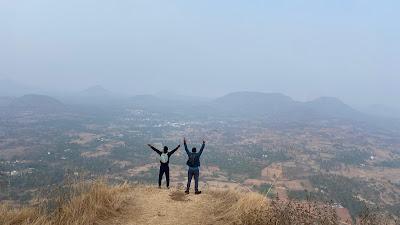 View from outpost en route summit at Narasimhaswamy betta trek