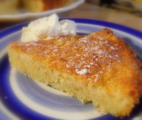 Apple & Cheddar Cheese Cake