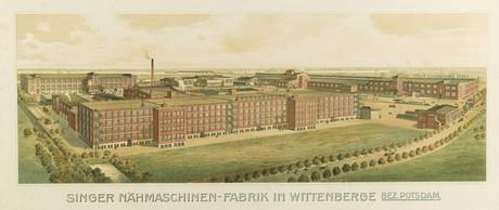 Singer factory Wittenberge, Prussia (Germany)