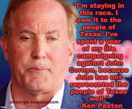 Trump Thinks He Can Control The Texas GOP Senate Nomination (But Paxton Says NO)