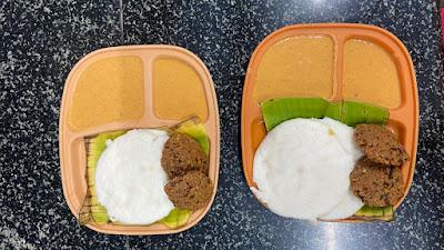 Good breakfast consisting of Tatte idly at Bidadi