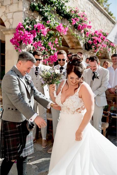 Romantic Fall Destination Wedding Rethymno Crete Rustic Details