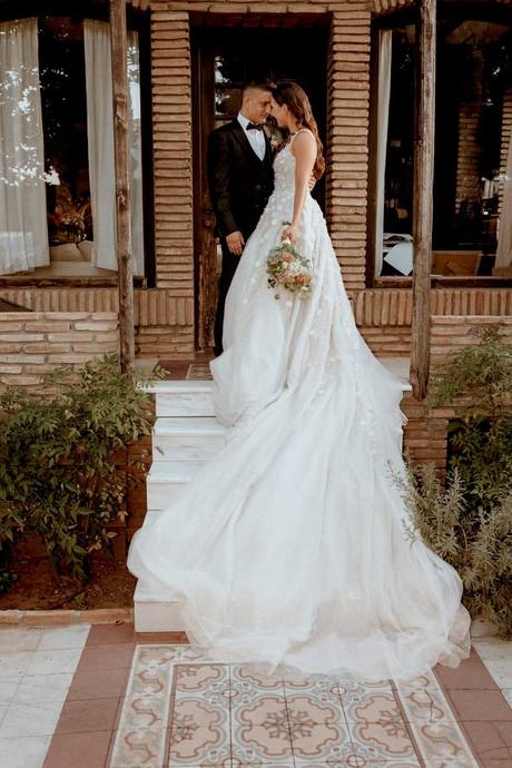 Rustic Chic Pastel Wedding Vineyard