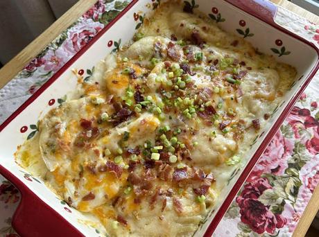 Loaded Pierogi Casserole Loaded Pierogi Casserole