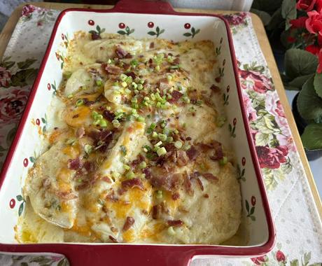 Loaded Pierogi Casserole
