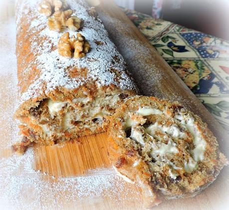 Carrot Cake Roll Carrot Cake Roll